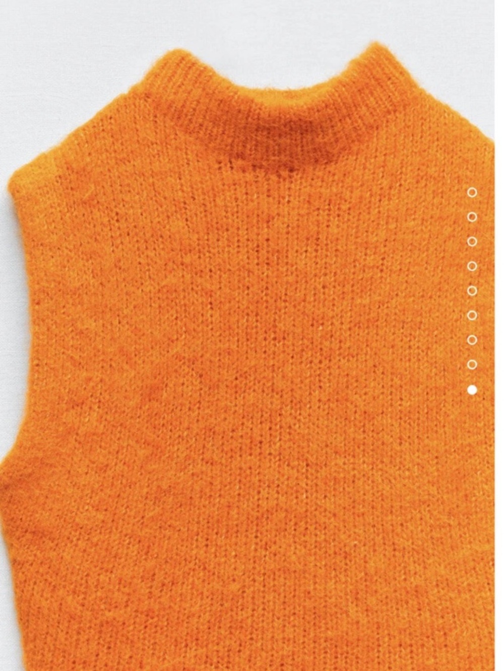 ZARA wool and alpaca blend vest Sweater Stretch - Bloggers favourite - Picture 7 of 10